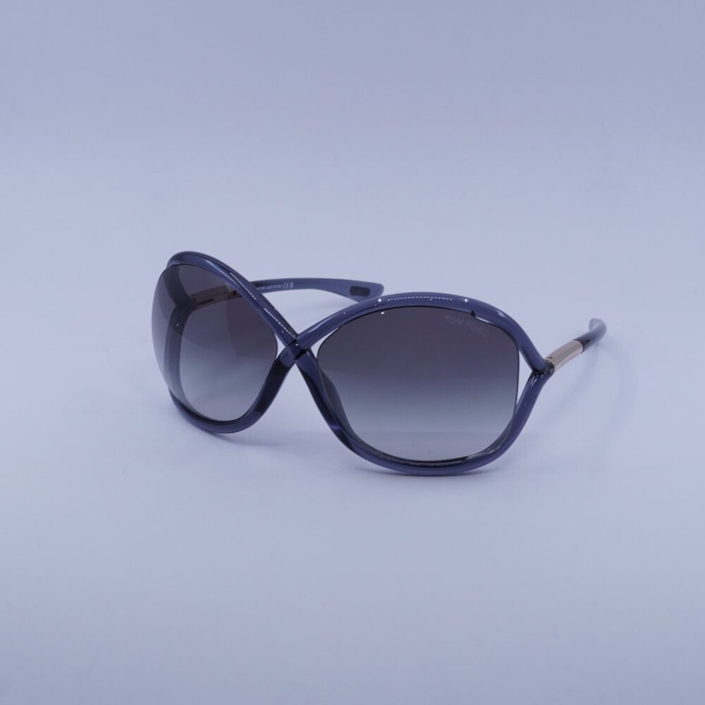 Tom Ford Whitney FT0009 0B5 Sunglasses Grey Butterfly Frame, Smoke Lenses